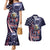 United States Ice Hockey Champions Personalized Couples Matching Mermaid Dress and Hawaiian Shirt Lets Go Boy USA Goal