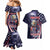 United States Ice Hockey Champions Personalized Couples Matching Mermaid Dress and Hawaiian Shirt Lets Go Boy USA Goal