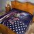 United States Ice Hockey Champions Personalized Quilt Lets Go Boy USA Goal