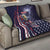 United States Ice Hockey Champions Personalized Quilt Lets Go Boy USA Goal