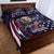 United States Ice Hockey Champions Personalized Quilt Bed Set Lets Go Boy USA Goal