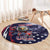 United States Ice Hockey Champions Personalized Round Carpet Lets Go Boy USA Goal