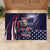 United States Ice Hockey Champions Personalized Rubber Doormat Lets Go Boy USA Goal