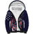 United States Ice Hockey Champions Personalized Sherpa Hoodie Lets Go Boy USA Goal