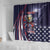 United States Ice Hockey Champions Personalized Shower Curtain Lets Go Boy USA Goal