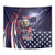 United States Ice Hockey Champions Personalized Tapestry Lets Go Boy USA Goal