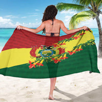 Bolivia Andean Condor Kantuta Flowers Sarong