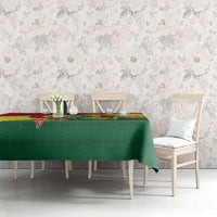 Bolivia Andean Condor Kantuta Flowers Tablecloth