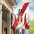 Peru Football Custom Garden Flag La Bicolor Arriba Peru