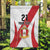 Peru Football Custom Garden Flag La Bicolor Arriba Peru