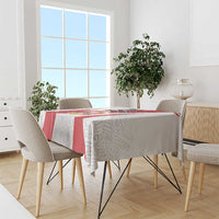 Peru Football Custom Tablecloth La Bicolor Arriba Peru