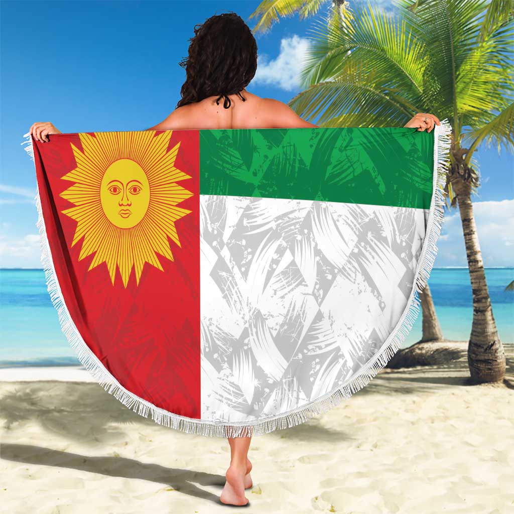 Republic of South Peru Beach Blanket Version 1836 - 1839