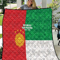 Republic of South Peru Quilt Version 1836 - 1839