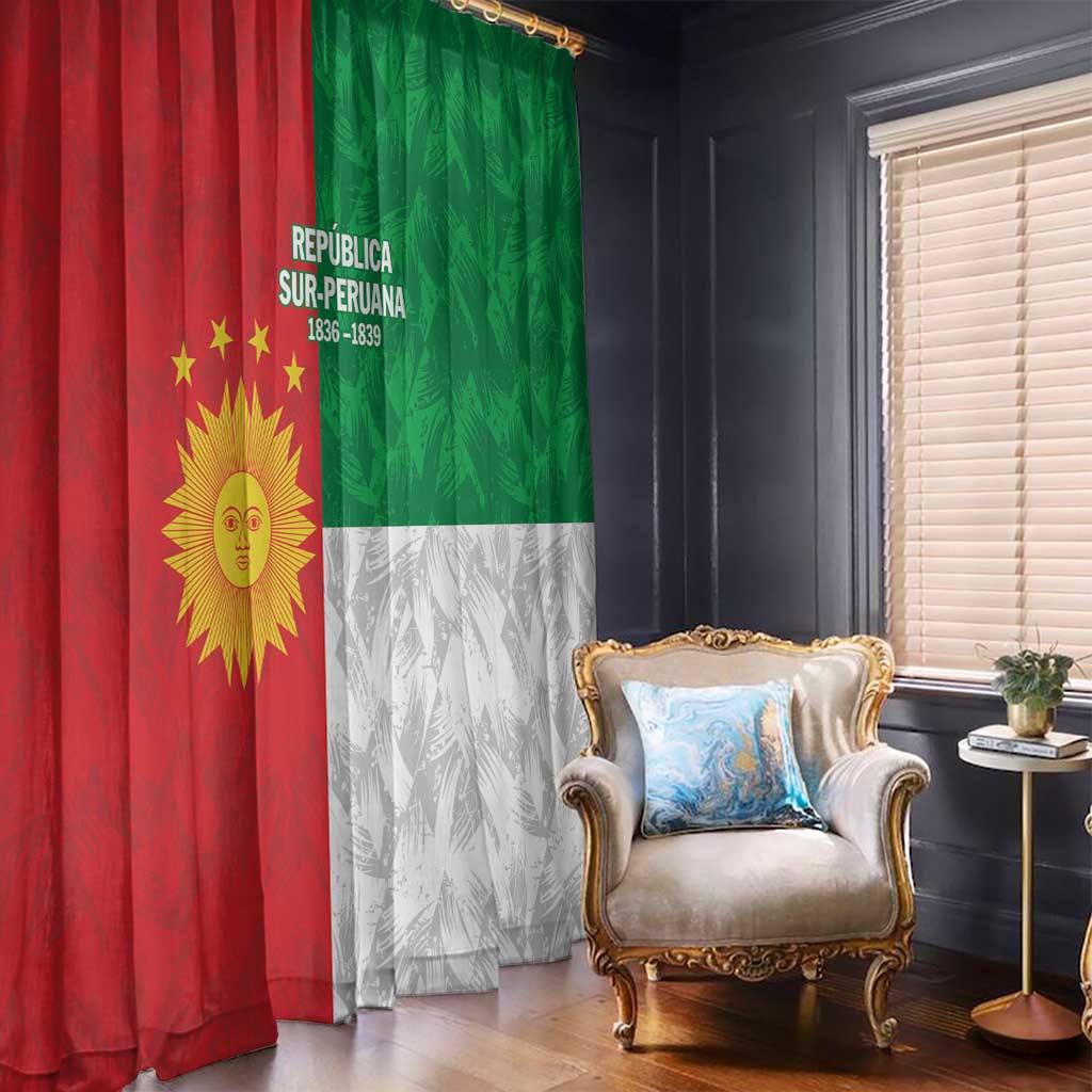 Republic of South Peru Window Curtain Version 1836 - 1839