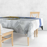 Uruguay Football Custom Tablecloth La Celeste Sol de Mayo Motif