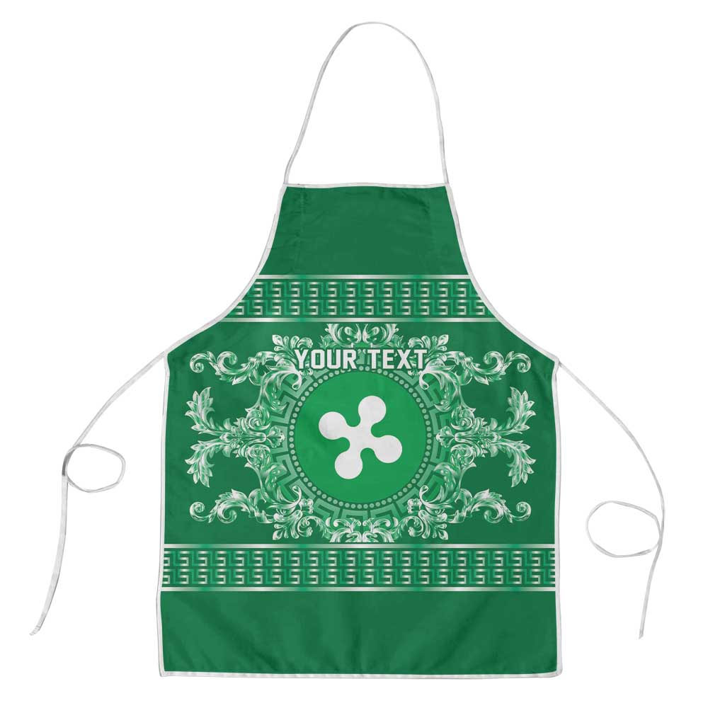 Personalized Italy Lombardy Apron Baroque Motif