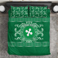 Personalized Italy Lombardy Bedding Set Baroque Motif
