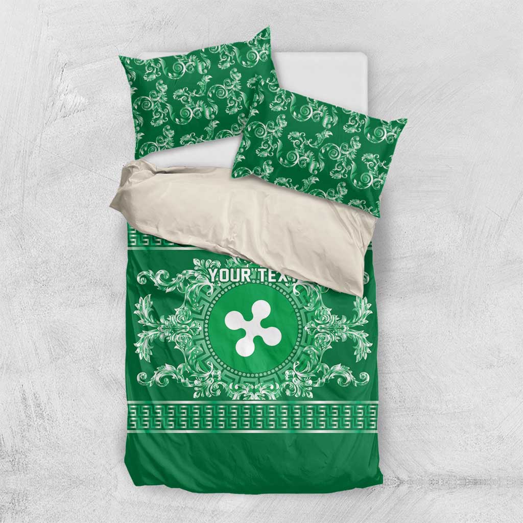 Personalized Italy Lombardy Bedding Set Baroque Motif