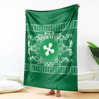Personalized Italy Lombardy Blanket Baroque Motif