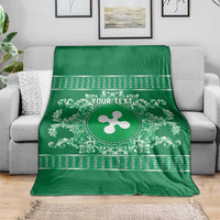 Personalized Italy Lombardy Blanket Baroque Motif