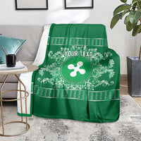 Personalized Italy Lombardy Blanket Baroque Motif