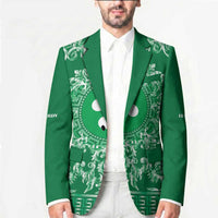 Personalized Italy Lombardy Blazer Baroque Motif