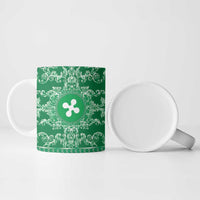 Personalized Italy Lombardy Ceramic Mug Baroque Motif