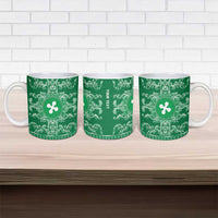 Personalized Italy Lombardy Ceramic Mug Baroque Motif