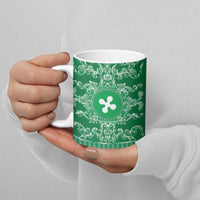 Personalized Italy Lombardy Ceramic Mug Baroque Motif