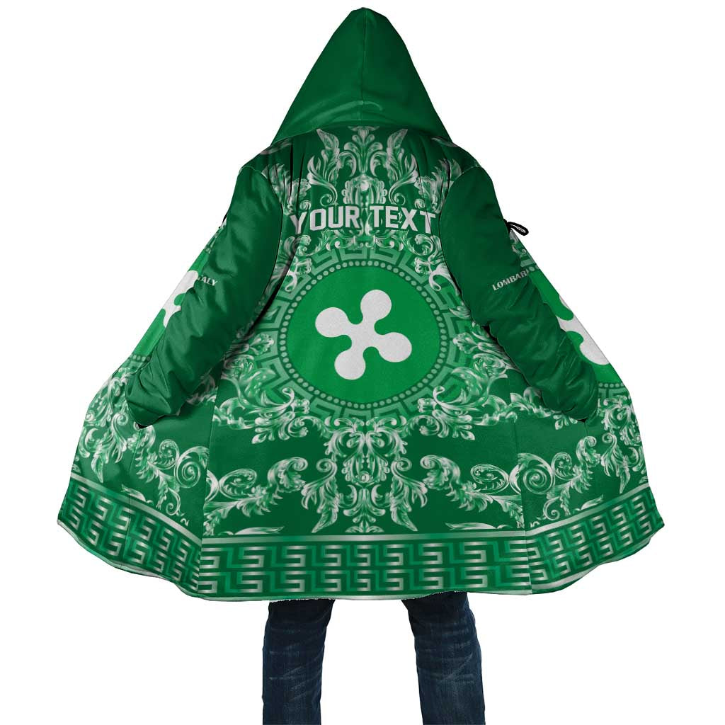 Personalized Italy Lombardy Cloak Baroque Motif