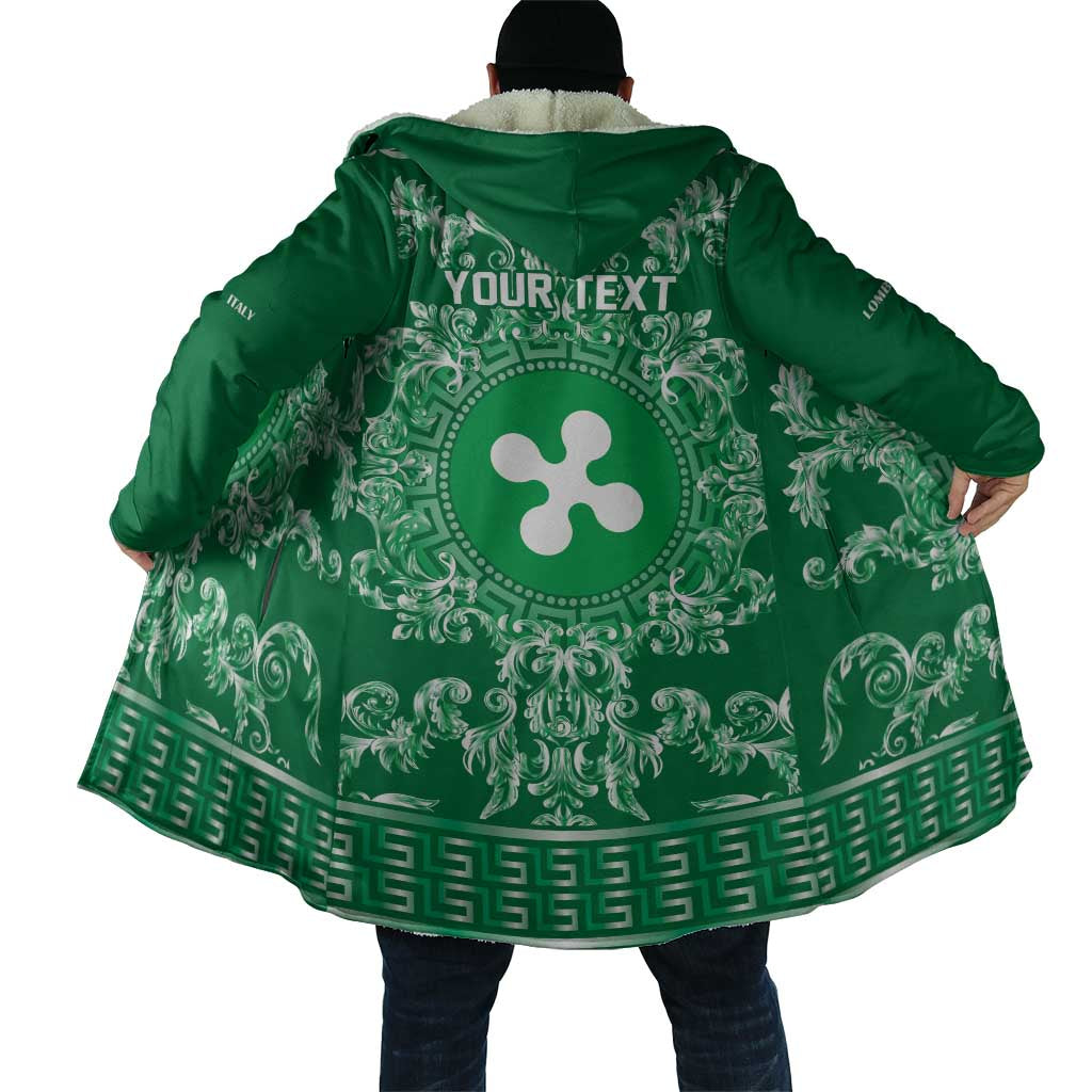 Personalized Italy Lombardy Cloak Baroque Motif