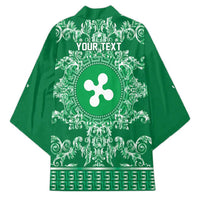 Personalized Italy Lombardy Kimono Baroque Motif