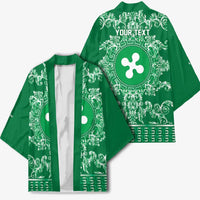 Personalized Italy Lombardy Kimono Baroque Motif