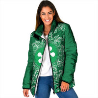 Personalized Italy Lombardy Padded Jacket Baroque Motif
