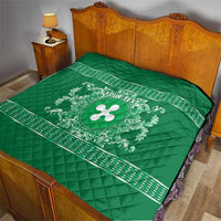 Personalized Italy Lombardy Quilt Baroque Motif