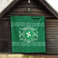 Personalized Italy Lombardy Quilt Baroque Motif
