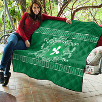 Personalized Italy Lombardy Quilt Baroque Motif