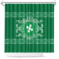 Personalized Italy Lombardy Shower Curtain Baroque Motif