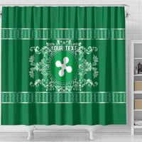 Personalized Italy Lombardy Shower Curtain Baroque Motif