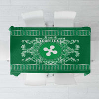 Personalized Italy Lombardy Tablecloth Baroque Motif