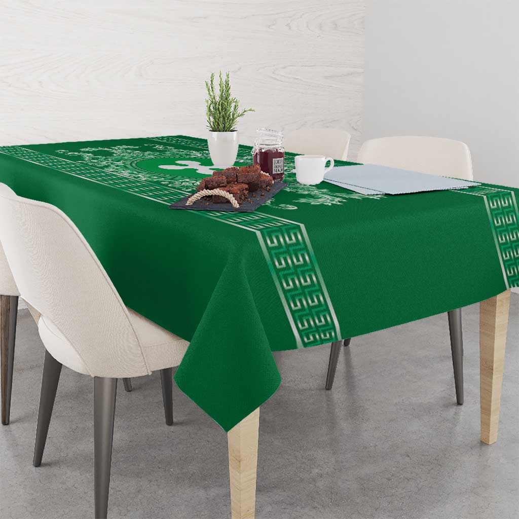 Personalized Italy Lombardy Tablecloth Baroque Motif