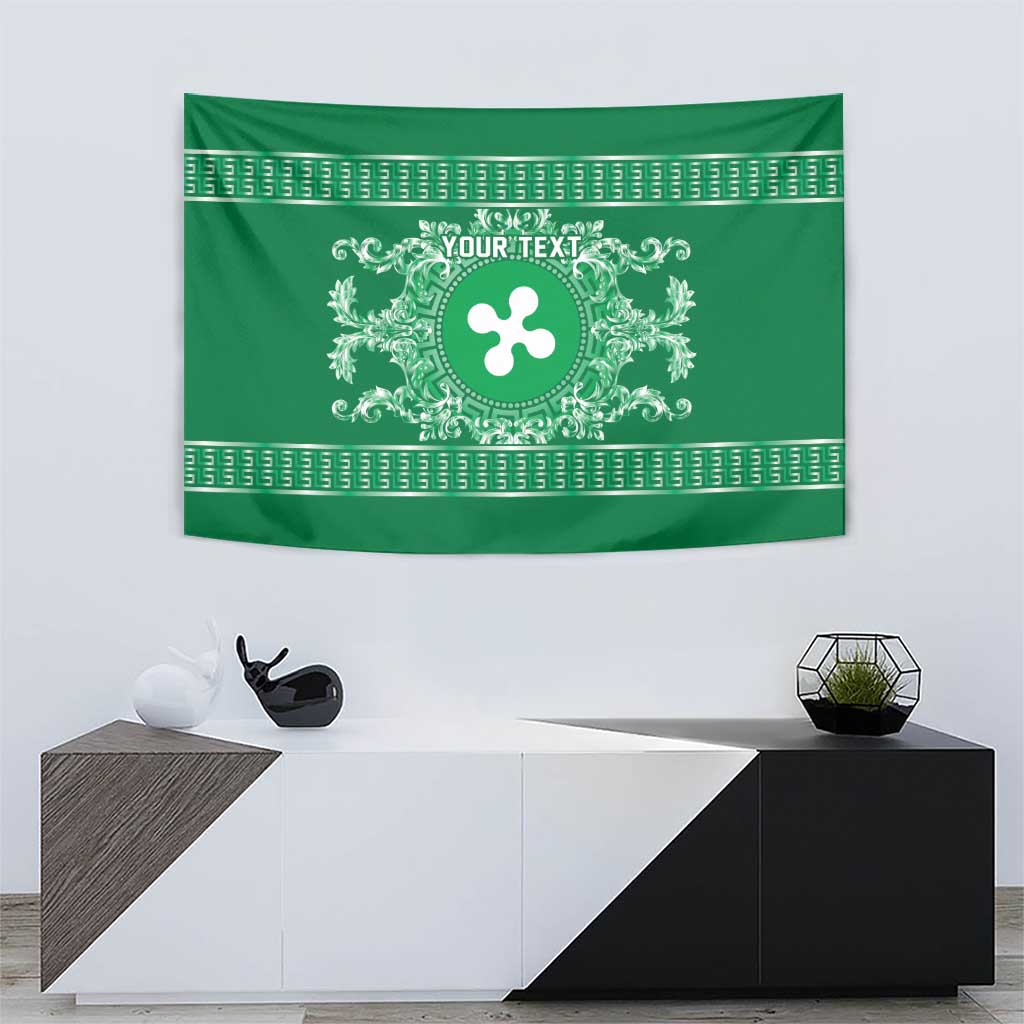 Personalized Italy Lombardy Tapestry Baroque Motif