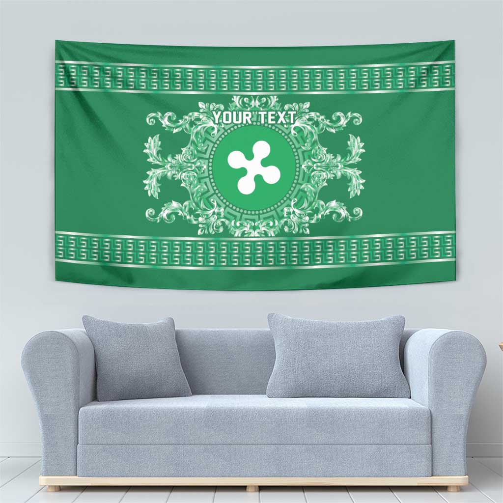 Personalized Italy Lombardy Tapestry Baroque Motif