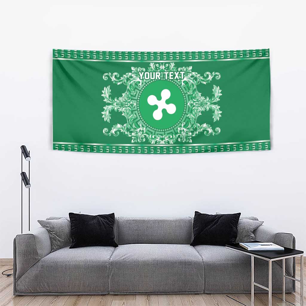 Personalized Italy Lombardy Tapestry Baroque Motif