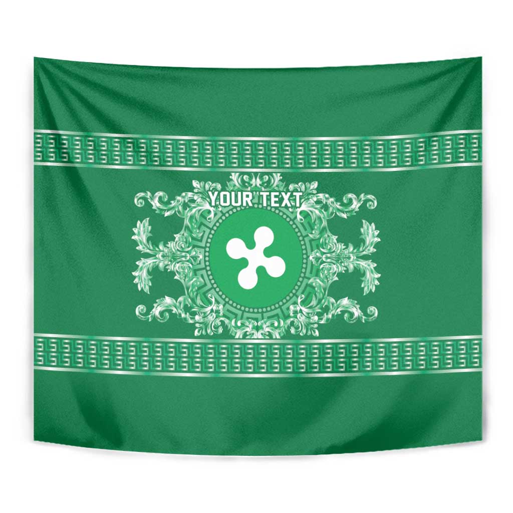 Personalized Italy Lombardy Tapestry Baroque Motif