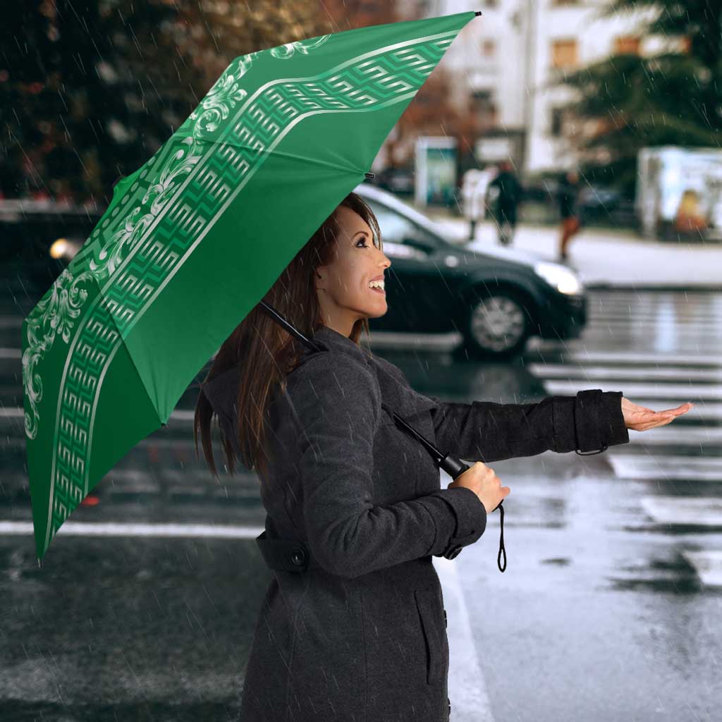 Personalized Italy Lombardy Umbrella Baroque Motif