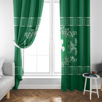 Personalized Italy Lombardy Window Curtain Baroque Motif