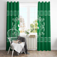 Personalized Italy Lombardy Window Curtain Baroque Motif