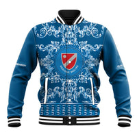 Personalized Italy Molise Baseball Jacket Baroque Motif