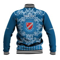 Personalized Italy Molise Baseball Jacket Baroque Motif